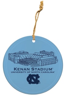 North Carolina Tar Heels Stadium Ornament - Light Blue