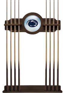 Penn State Nittany Lions Solid Wood Cue Rack Pool Table