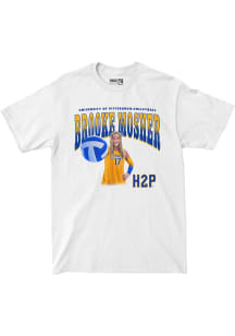 Brooke Mosher Pitt Panthers White Photograph Tee Short Sleeve Fashion Player T Shirt