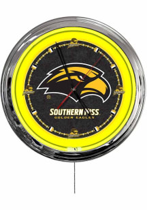 Southern Mississippi Golden Eagles Multi Color LED Wall Clock