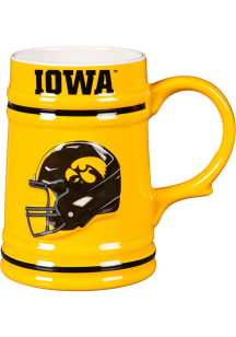 Iowa Hawkeyes 24oz Ceramic Stein - Black