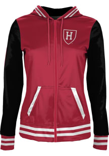 ProSphere Harvard Crimson Womens Crimson Letterman Light Weight Jacket