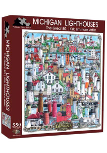 Michigan Lighthouses The Great 80 Kirk Timmons Puzzle