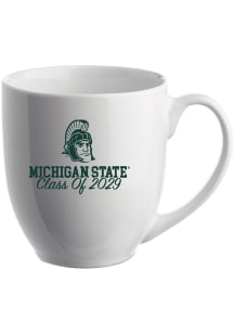 Michigan State Spartans 16oz Class of 2029 Glossy Bistro Ceramic Mug - Green