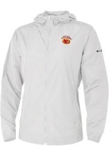 Columbia Iowa State Cyclones Womens White Heat Seal Prodigy Light Weight Jacket