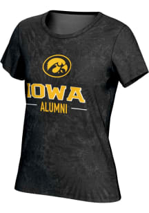 ProSphere Iowa Hawkeyes Womens Black ALUMNI Short Sleeve T-Shirt