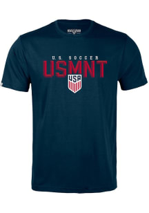 Levelwear USMNT Navy Blue Richmond Carve Short Sleeve T Shirt