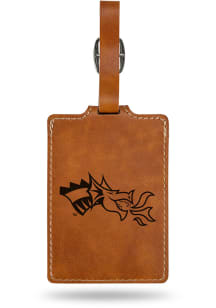 Drexel Dragons Brown Laser Engraved Luggage Tag