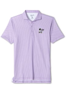 Johnnie O K-State Wildcats Mens Purple Hex Short Sleeve Fashion Polo