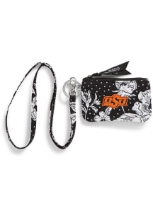 Vera Bradley Oklahoma State Cowboys Zip ID Lanyard - Black