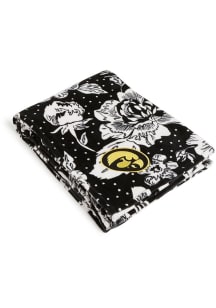 Iowa Hawkeyes Plush XL Throw Fleece Blanket - Black
