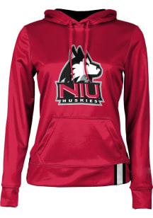 ProSphere Northern Illinois Huskies Womens Red Solid Hooded Sweatshirt