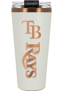 Tampa Bay Rays 32oz Big Slim Stainless Steel Tumbler - White
