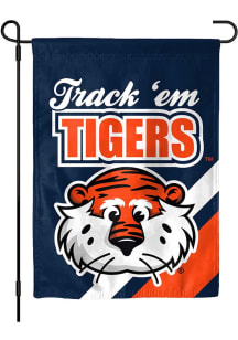Auburn Tigers Mascot Garden Flag - Navy Blue