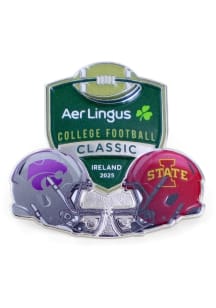 K-State Wildcats Souvenir Aer Lingus College Football Classic Pin - Green