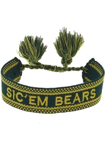 Baylor Bears Woven Tassel Womens Bracelet