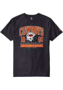 Oklahoma State Cowboys Black Football All American Football No Boundaries Short Sleeve T Shirt