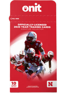 Nebraska Cornhuskers 2025 Football Single Pack Collectible NCAA Cards - Red