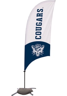 BYU Cougars 7.5 Foot Cross Base Tall Team Flag