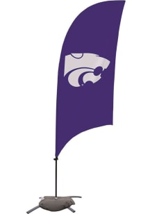 K-State Wildcats 7.5 Foot Cross Base Tall Team Flag