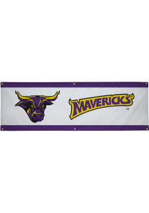 Minnesota State Mankato Mavericks 2x6 Vinyl Banner - White