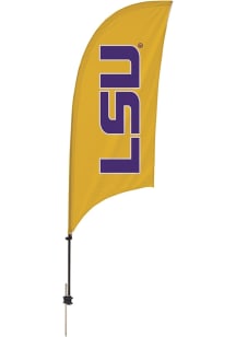 LSU Tigers 7.5 Foot Spike Base Tall Team Flag