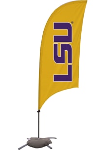 LSU Tigers 7.5 Foot Cross Base Tall Team Flag