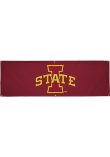 Iowa State Cyclones 2x6 Vinyl Banner - Black