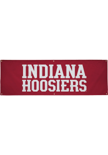 Indiana Hoosiers 2x6 Vinyl Banner - Red