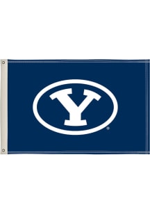 BYU Cougars 2x3 Silk Screen Grommet Flag - Blue