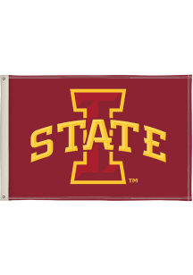 Iowa State Cyclones 2x3 Silk Screen Grommet Flag - Maroon