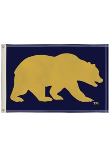 Cal Golden Bears 2x3 Bear Silk Screen Grommet Flag - Blue