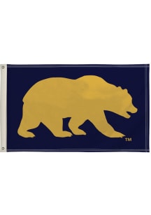 Cal Golden Bears 3x5 Bear Silk Screen Grommet Flag - Blue