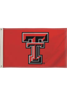 Texas Tech Red Raiders 3x5 Design Silk Screen Grommet Flag - Red