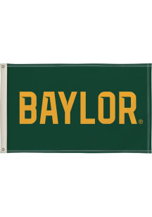 Baylor Bears 3x5 Silk Screen Grommet Flag - Green