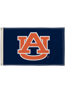 Auburn Tigers 3x5 Silk Screen Grommet Flag - Blue