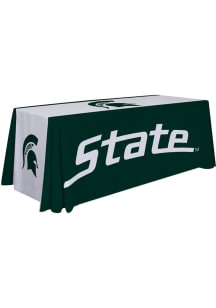 Michigan State Spartans 6 Ft Striped Fabric Tablecloth