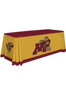 Minnesota Golden Gophers 6 Ft Fabric Design Tablecloth