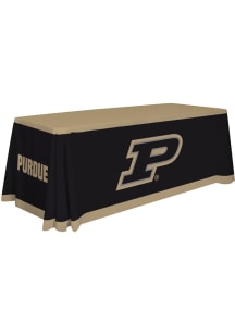 Purdue Boilermakers 6 Ft Striped Fabric Tablecloth