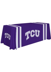 TCU Horned Frogs 6 Ft Fabric Tablecloth
