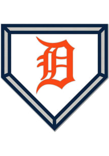 Detroit Tigers Souvenir Home Plate Pin - White