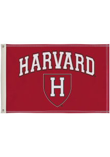 Harvard Crimson 2x3 Silk Screen Grommet Flag - Red