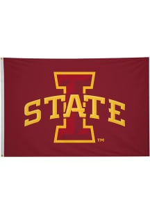 Iowa State Cyclones 4x6 Silk Screen Grommet Flag - Red