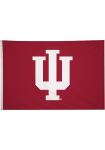 Indiana Hoosiers 5x8 Silk Screen Grommet Flag - Red