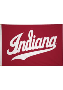 Indiana Hoosiers 5x8 Silk Screen Grommet Flag - Red