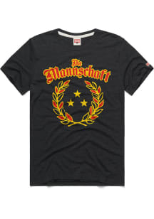 Homage Germany National Team Black Slogan Short Sleeve Fashion T Shirt