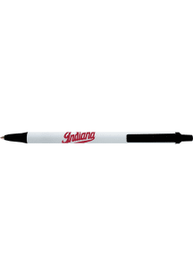 Indiana Hoosiers Bic Click Stick Pen - White