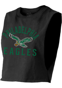Philadelphia Eagles Womens Black Field Goal Tank Top