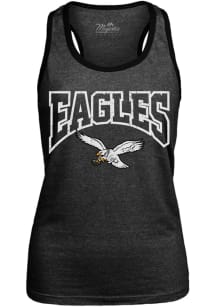 Philadelphia Eagles Womens Black Blind Side Tank Top