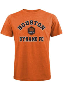 Houston Dynamo Orange Heart and Soul Short Sleeve Fashion T Shirt
